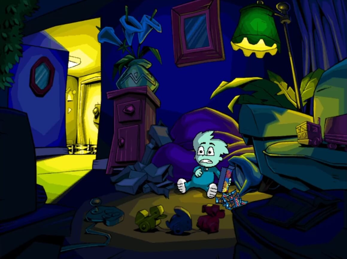 Pajama Sam 3 You Are What You Eat from Your Head to Your Feet - геймплей игры Windows